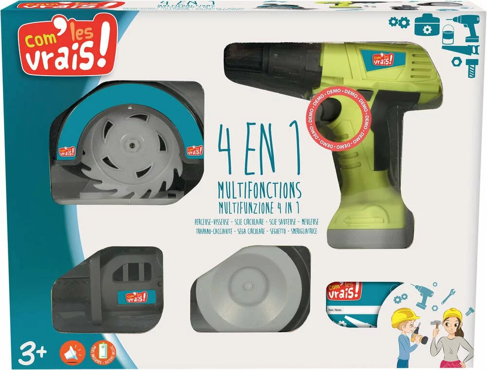COM'LES VRAIS PERCEUSE 4 EN 1 MULTIFONCTIONS - Image 2