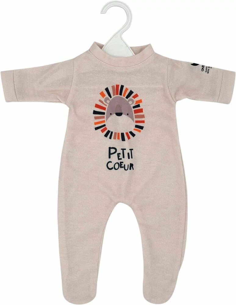 CERISE & CAPUCINE VETEMENT POUPEE 42 CM PYJAMA PETIT COEUR - ONE WORLD ONE FUTURE