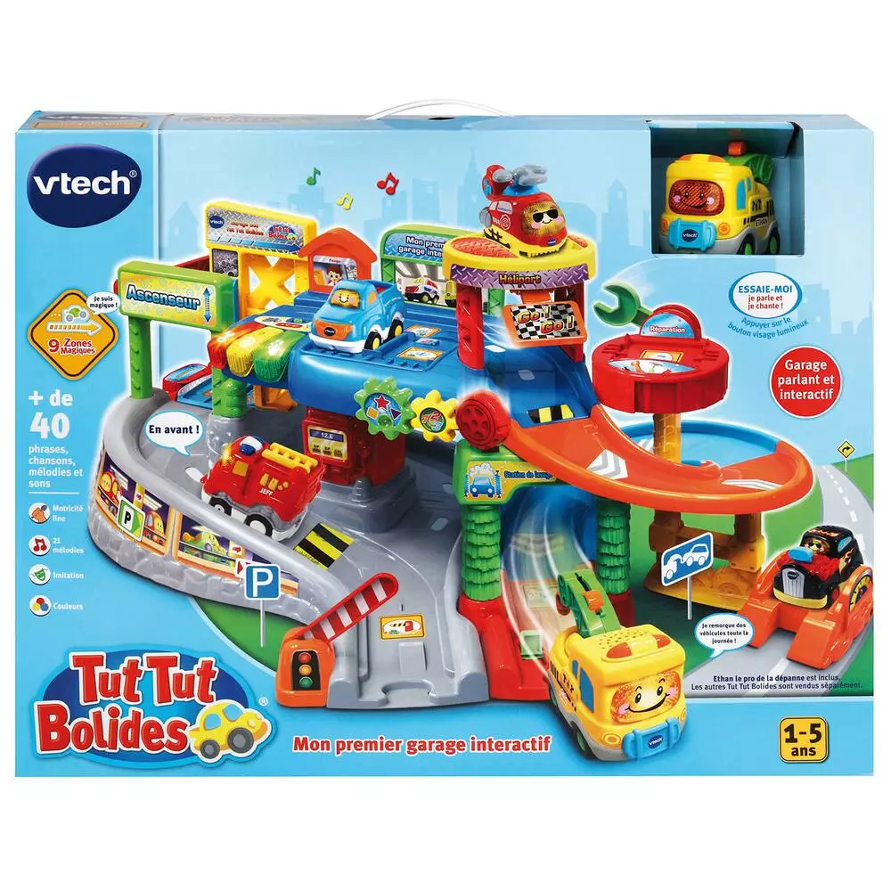 VTech TUT TUT BOLIDES - MON PREMIER GARAGE INTERACTIF - Image 3