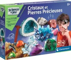 Clementoni CRISTAUX ET PIERRES PRÉCIEUSES