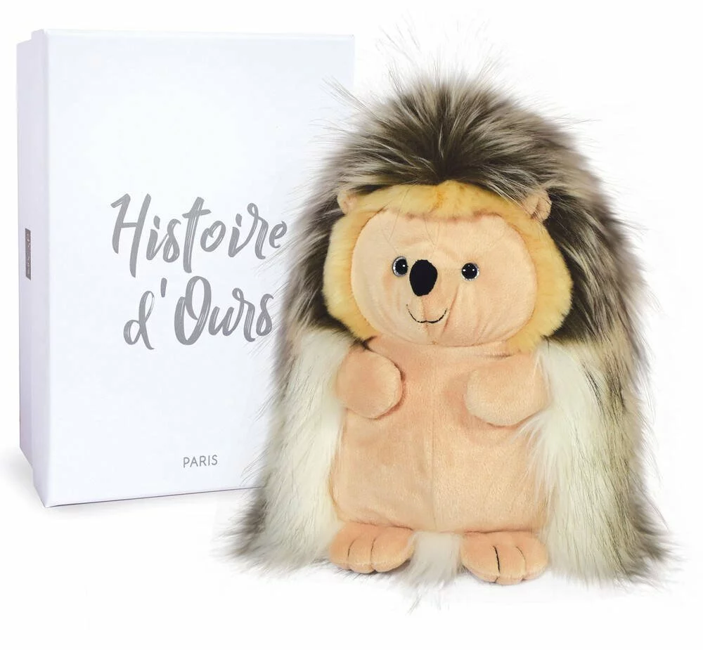 HISTOIRE D'OURS PELUCHE CHOUPISSON LE HERISSON 30 CM