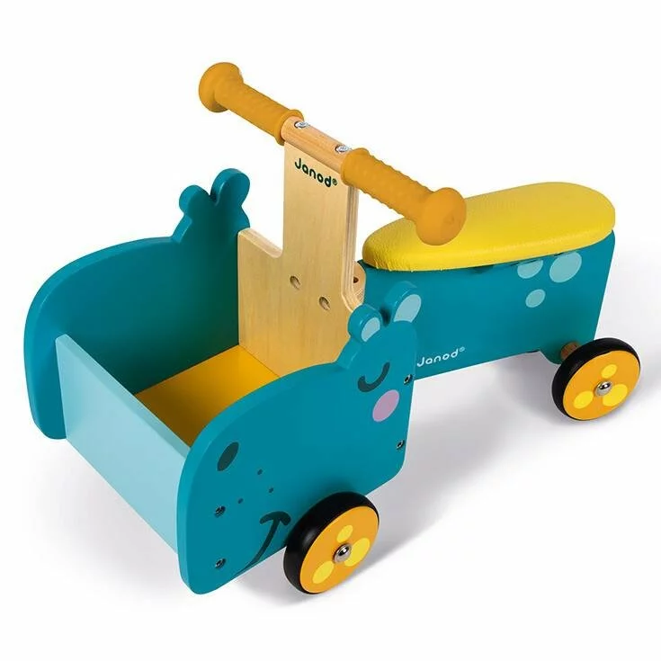 Janod PORTEUR HIPPO - EN BOIS - Image 2