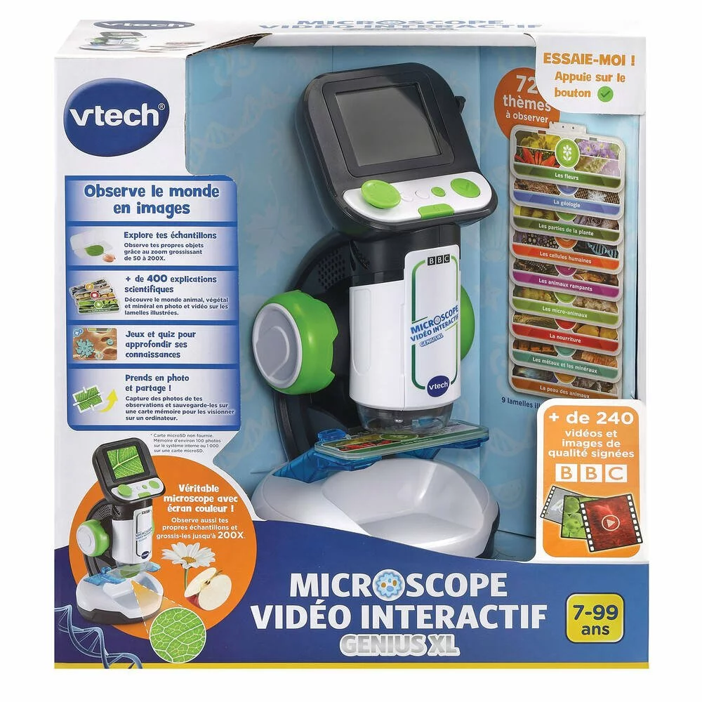 VTech GENIUS XL - MICROSCOPE VIDEO INTERACTIF - Image 2