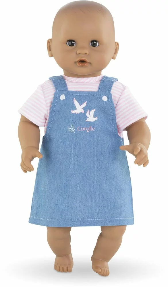 BB30 ROBE MARINIERE ROSE BORDS DE LOIRE -COROLLE VETEMENTS - Image 4