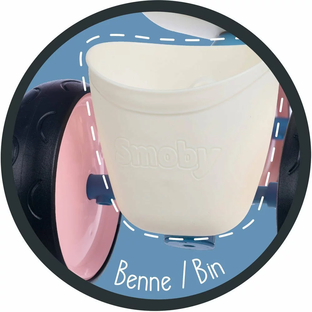 SMOBY PORTEUR ROOKIE ROSE ET BLEU - Image 5
