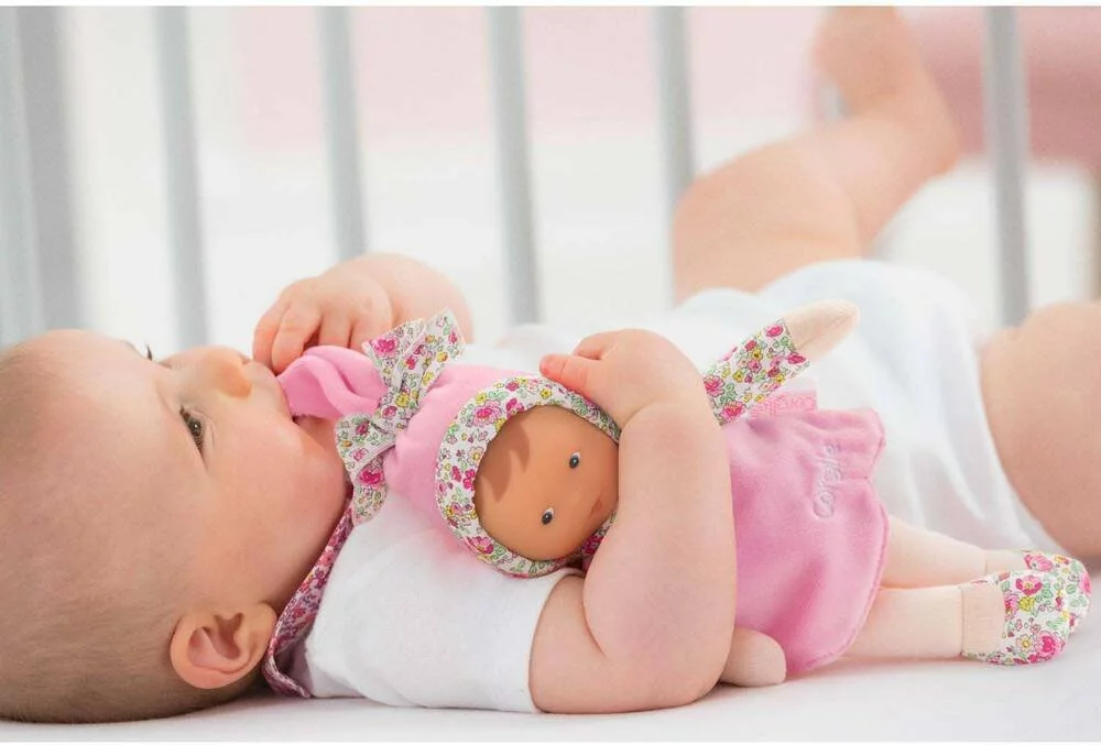 DOUDOU MISS ROSE JARDIN EN FLEURS 25 CM - COROLLE MON DOUDOU - Image 5