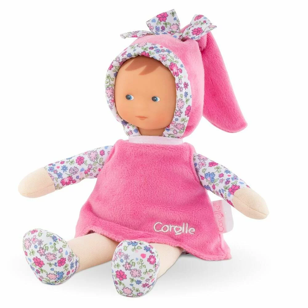 DOUDOU MISS ROSE FLEURS 25 CM COROLLE MON DOUDOU - Image 3