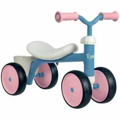 SMOBY PORTEUR ROOKIE ROSE ET BLEU