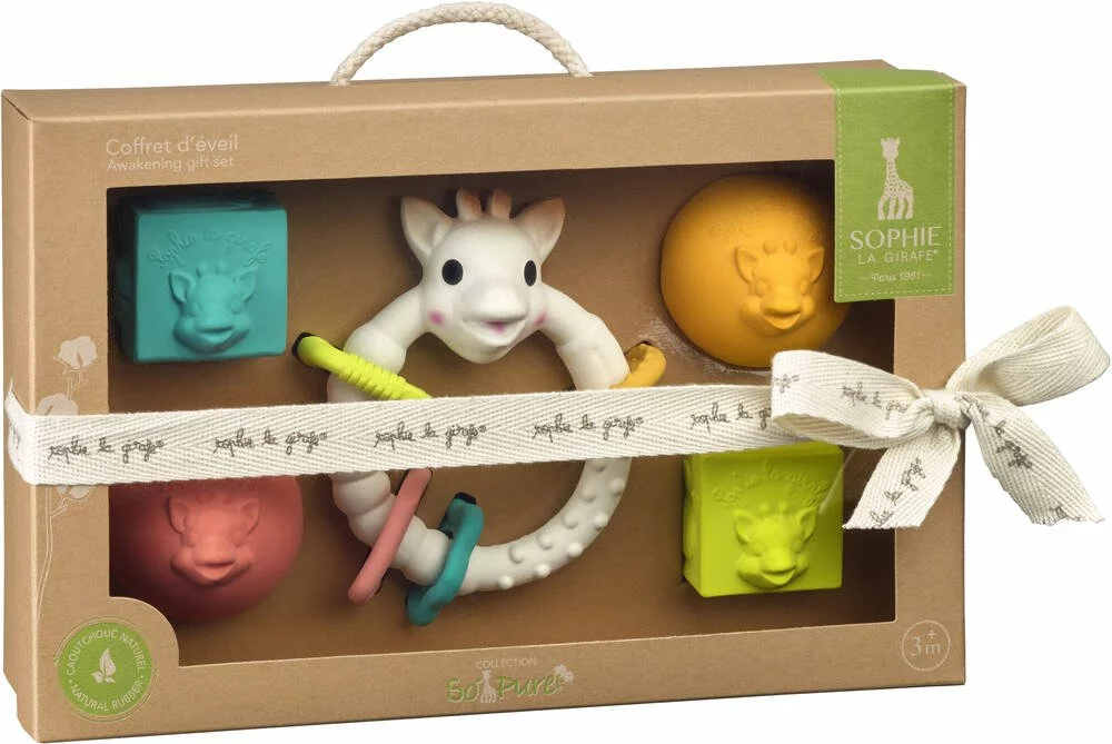VULLI SOPHIE LA GIRAFE - COFFRET D'EVEIL SO PURE
