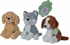SIDJ PELUCHE CHIEN 100 % - 28 CM