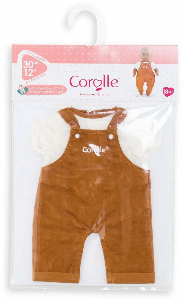 BB30 SALOPETTE VELOURS ET T-SHIRT BORDS DE LOIRE -COROLLE VETEMENTS - Image 3