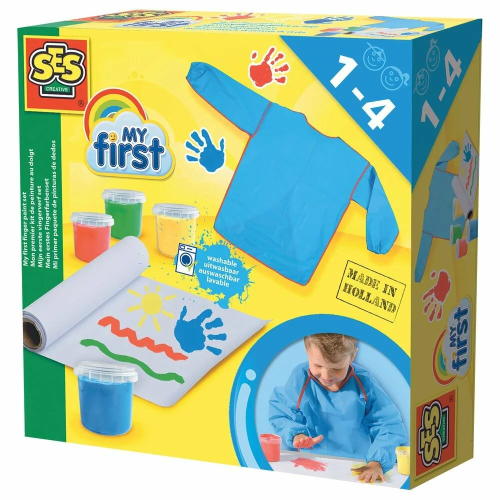 SES Creative MON PREMIER KIT DE PEINTURE AU DOIGT