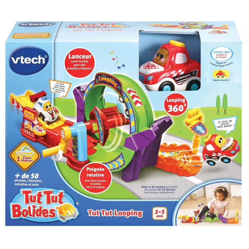 VTech TUT TUT BOLIDES - TUT TUT LOOPING + KING ROI DU LOOPING - Image 3