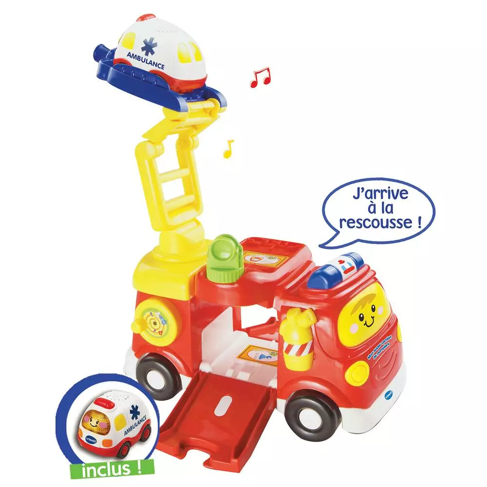 VTech TUT TUT BOLIDES - MON SUPER CAMION DE POMPIER