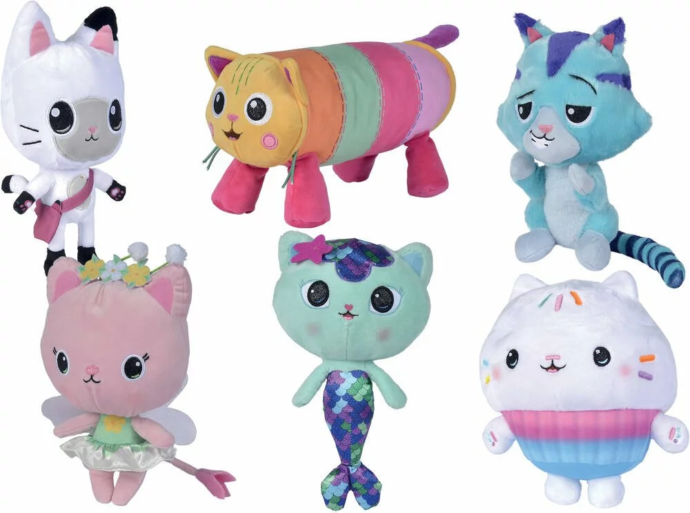 SIDJ GABBY - PELUCHE LES AMIS DE GABBY 25 CM