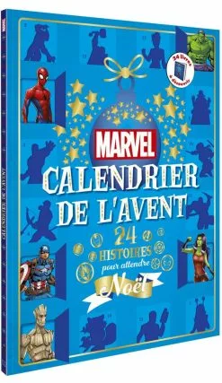 Hachette Livre CALENDRIER AVENT MARVEL 24 HISTOIRES