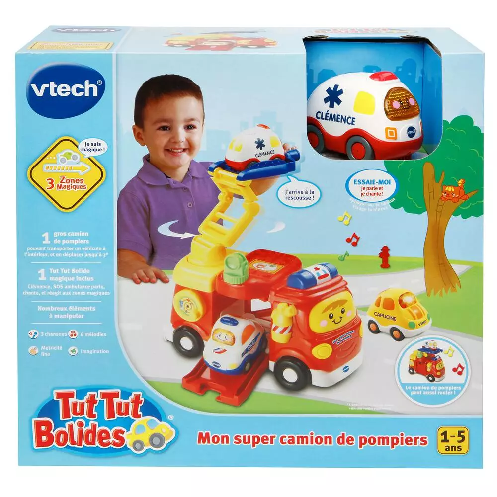 VTech TUT TUT BOLIDES - MON SUPER CAMION DE POMPIER - Image 3