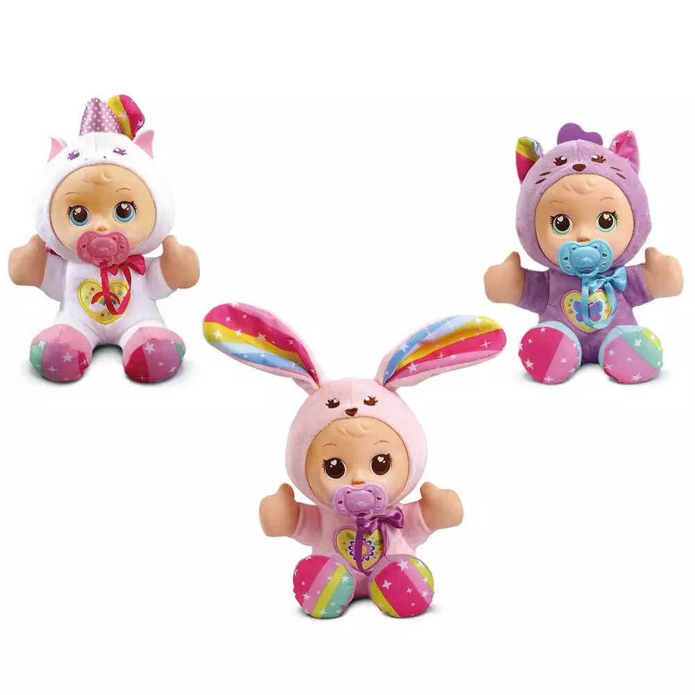 VTech LITTLE LOVE - POUPON P'TIT BÉBÉ DÉGUISÉ 30 CM