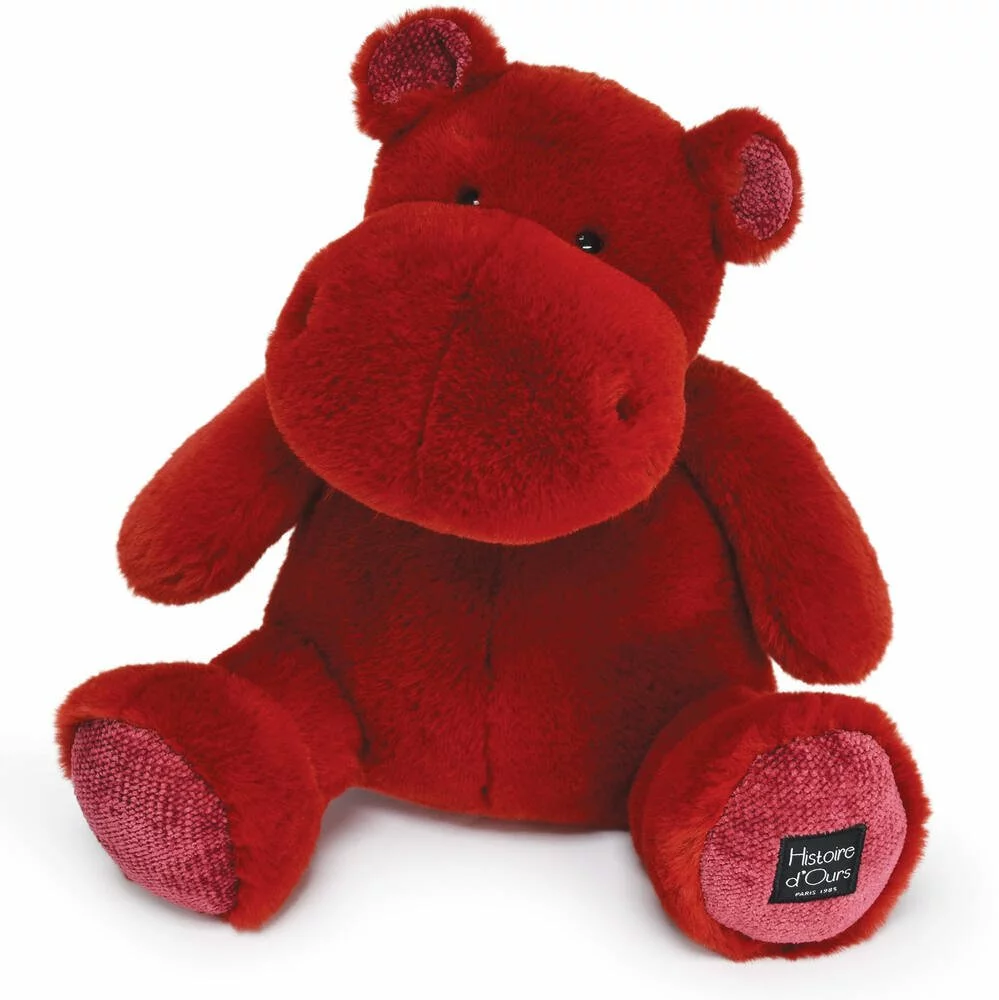 HISTOIRE D'OURS HIP KISS - ROUGE 40 CM