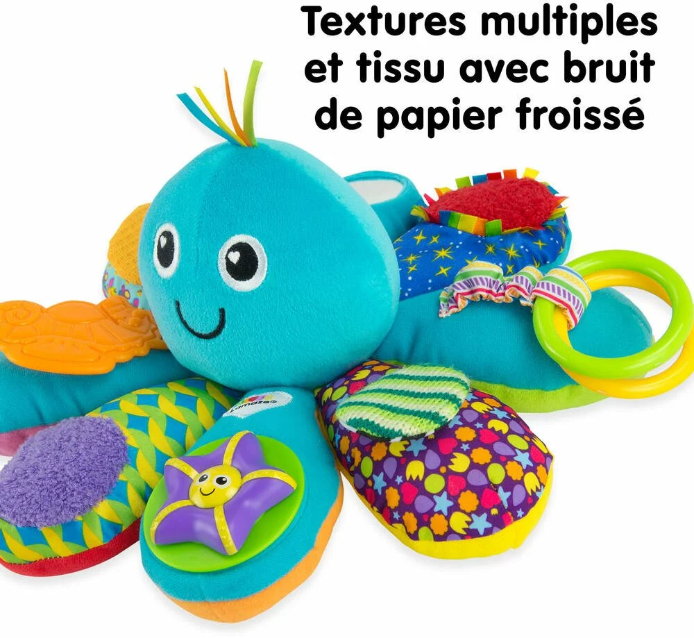 Lamaze PELUCHE PIEUVRE MULTI ACTIVITES - Image 3