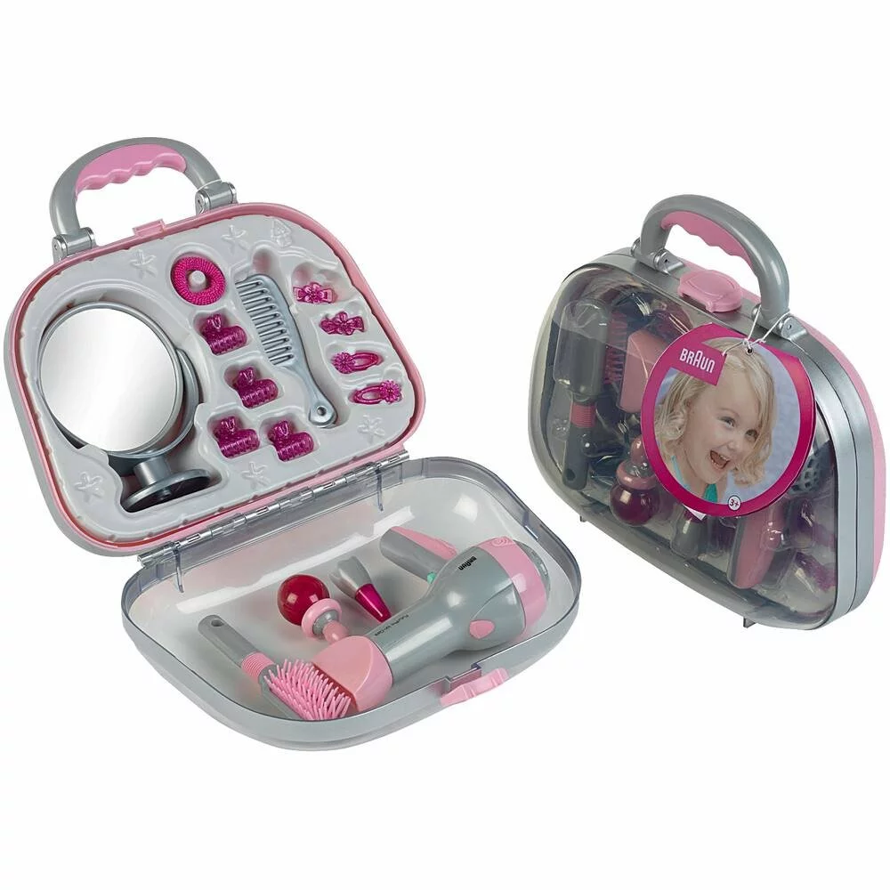 Klein MALLETTE COIFFURE BRAUN AVEC SECHE-CHEVEUX