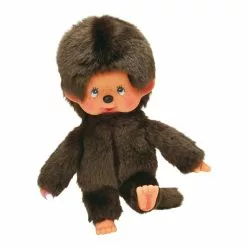 Bandai PELUCHE MONCHHICHI 20 CM L'ORIGINAL