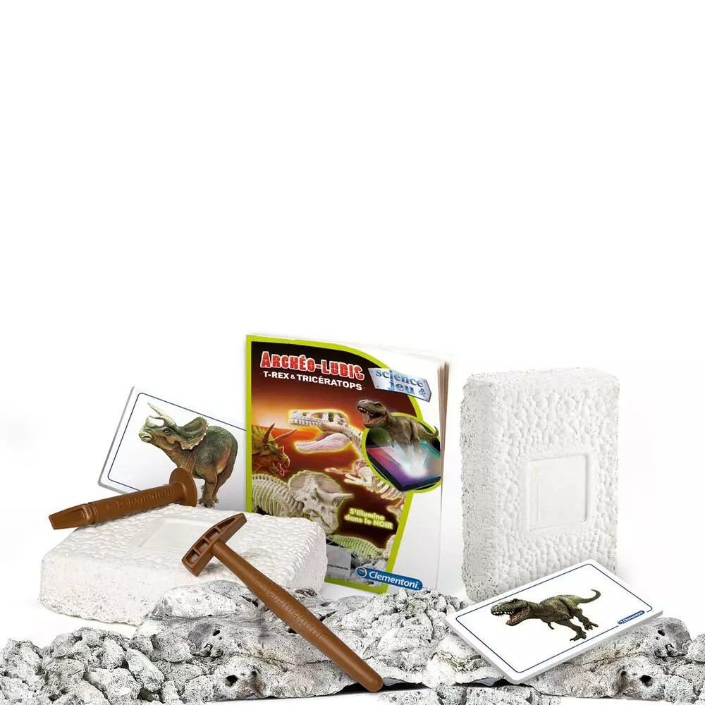 Clementoni ARCHEO LUDIC T REX ET TRICERATOPS PHOSPHORESCENT - Image 3