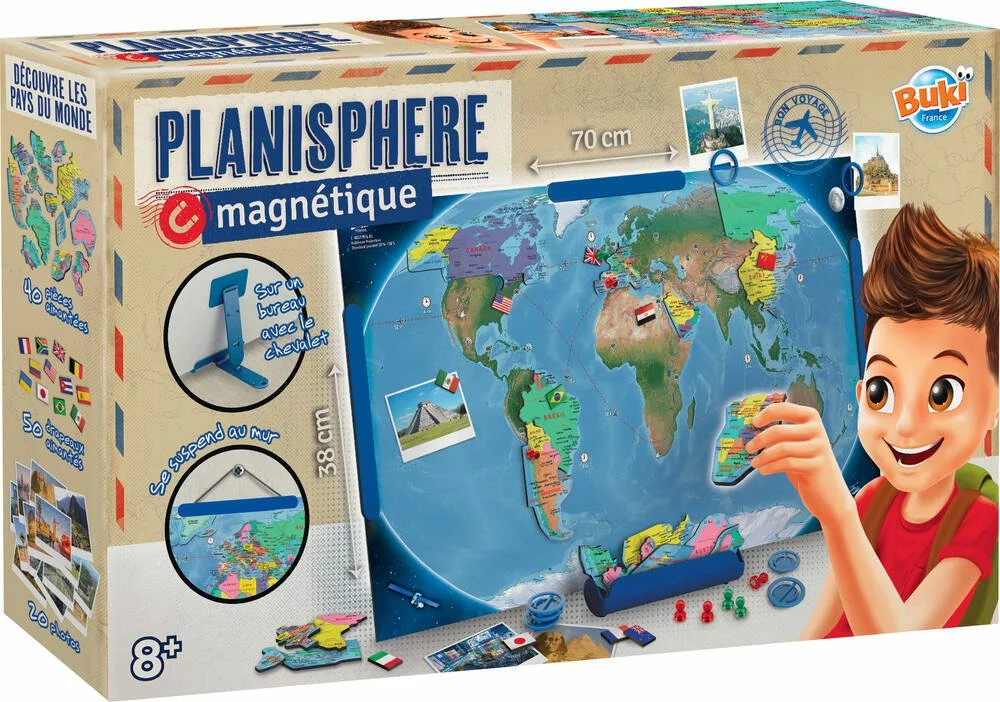 BUKI PLANISPHERE MAGNETIQUE
