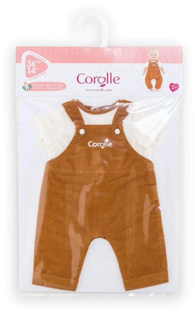 BB36 SALOPETTE VELOURS ET T-SHIRT BORDS DE LOIRE COROLLE VETEMENTS - Image 3