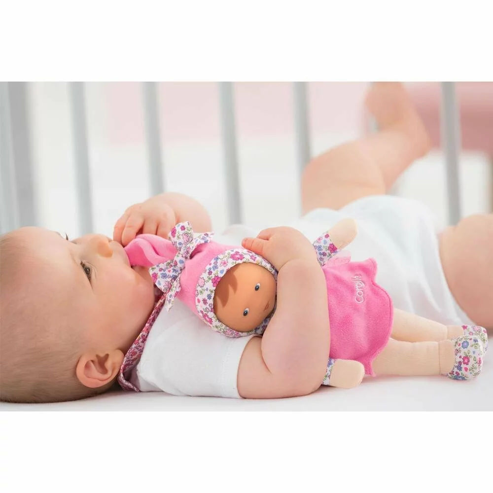 DOUDOU MISS ROSE FLEURS 25 CM COROLLE MON DOUDOU - Image 5