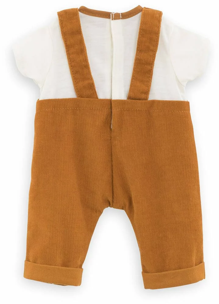 BB36 SALOPETTE VELOURS ET T-SHIRT BORDS DE LOIRE COROLLE VETEMENTS - Image 2