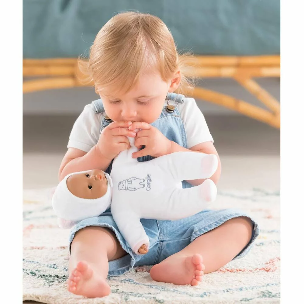 POUPON PTI' COEUR OURS BLANC 30 CM COROLLE MON PREMIER POUPON - Image 4