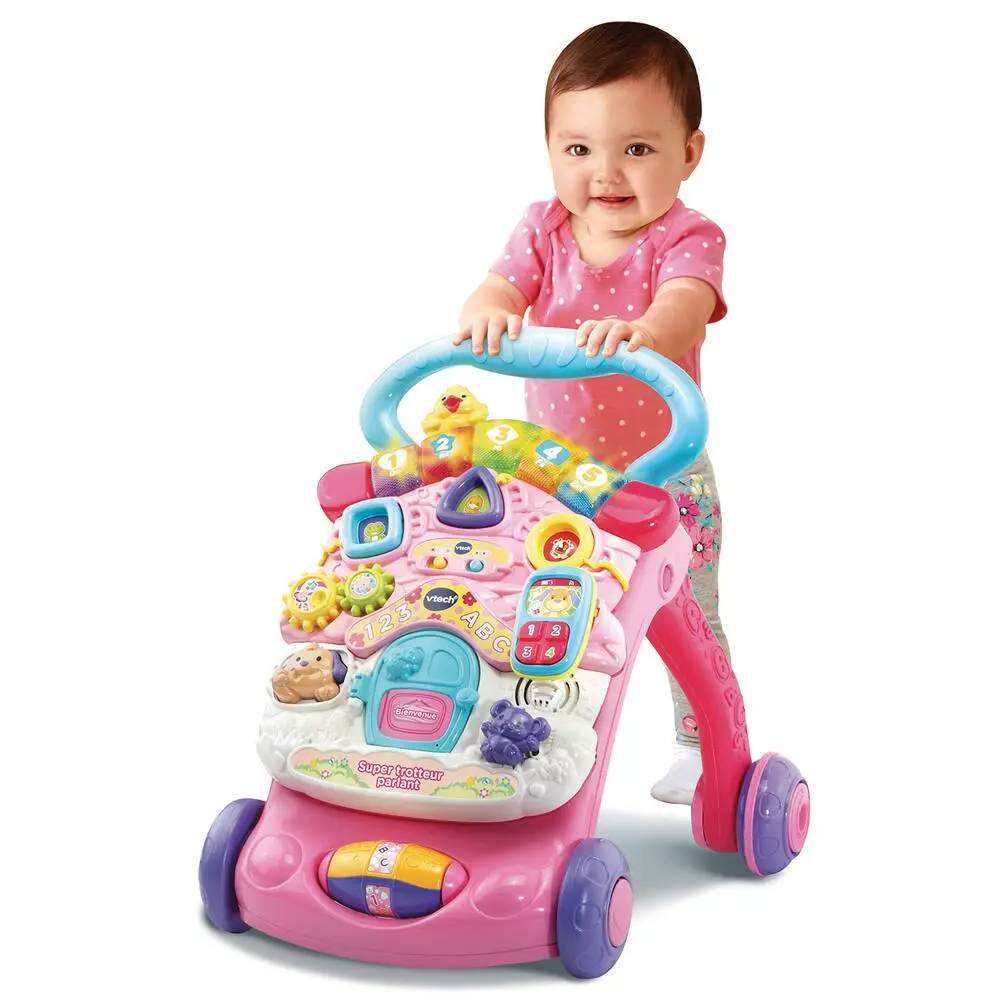 VTech SUPER TROTTEUR PARLANT 2 EN 1 ROSE - Image 2