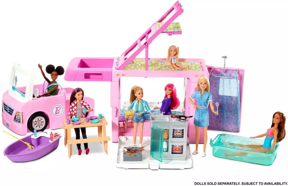 MATTEL CAMPING-CAR DE REVE 3-EN-1 - BARBIE - Image 5