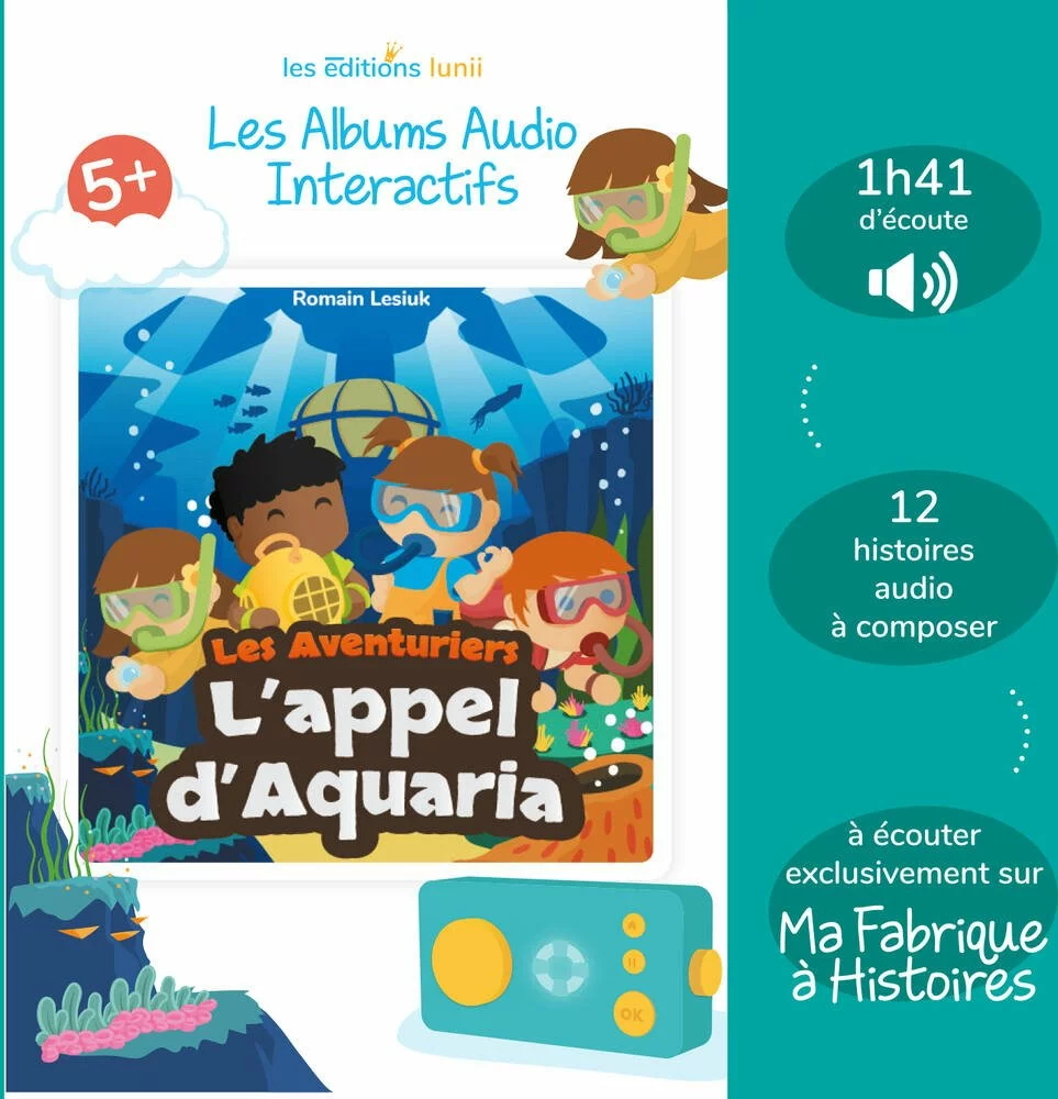 Lunii ALBUM AUDIO L'APPEL D'AQUARIA