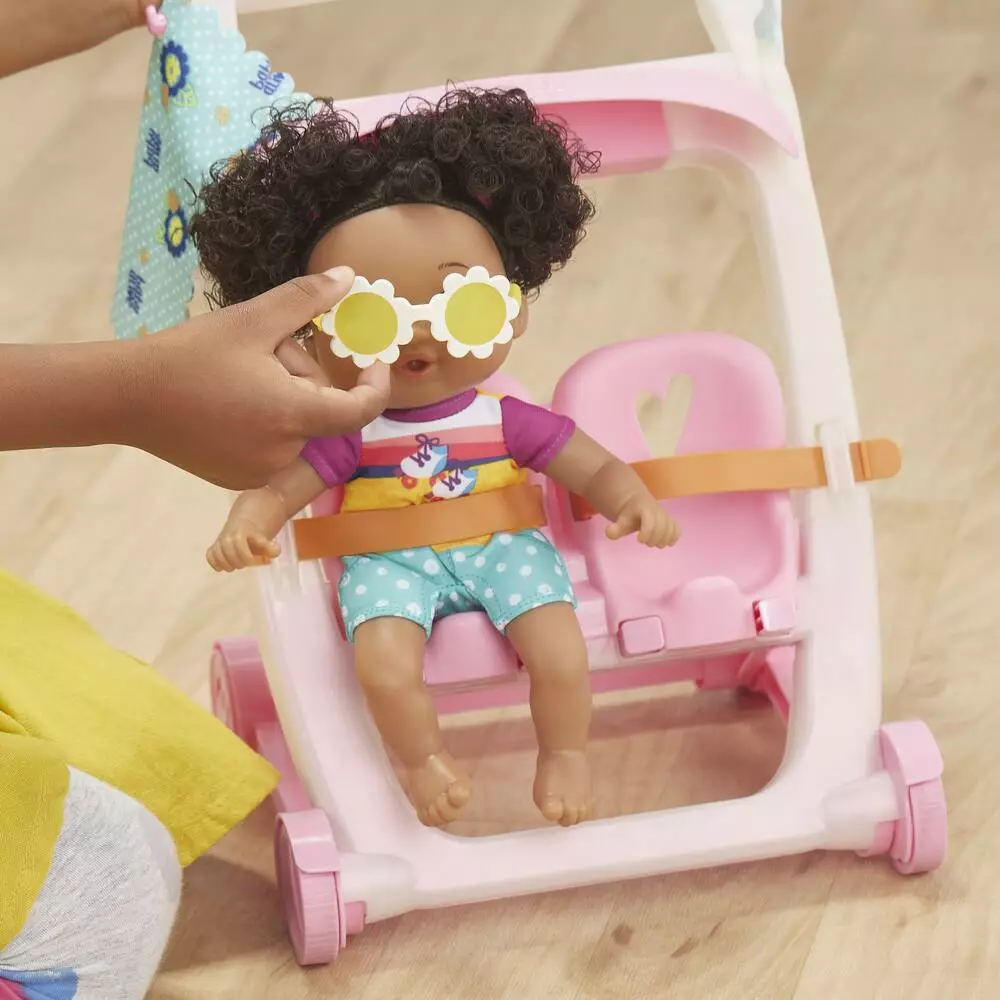 Hasbro BABY ALIVE - POUSSETTE + BEBE - Image 2