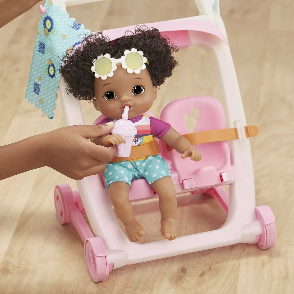 Hasbro BABY ALIVE - POUSSETTE + BEBE - Image 6