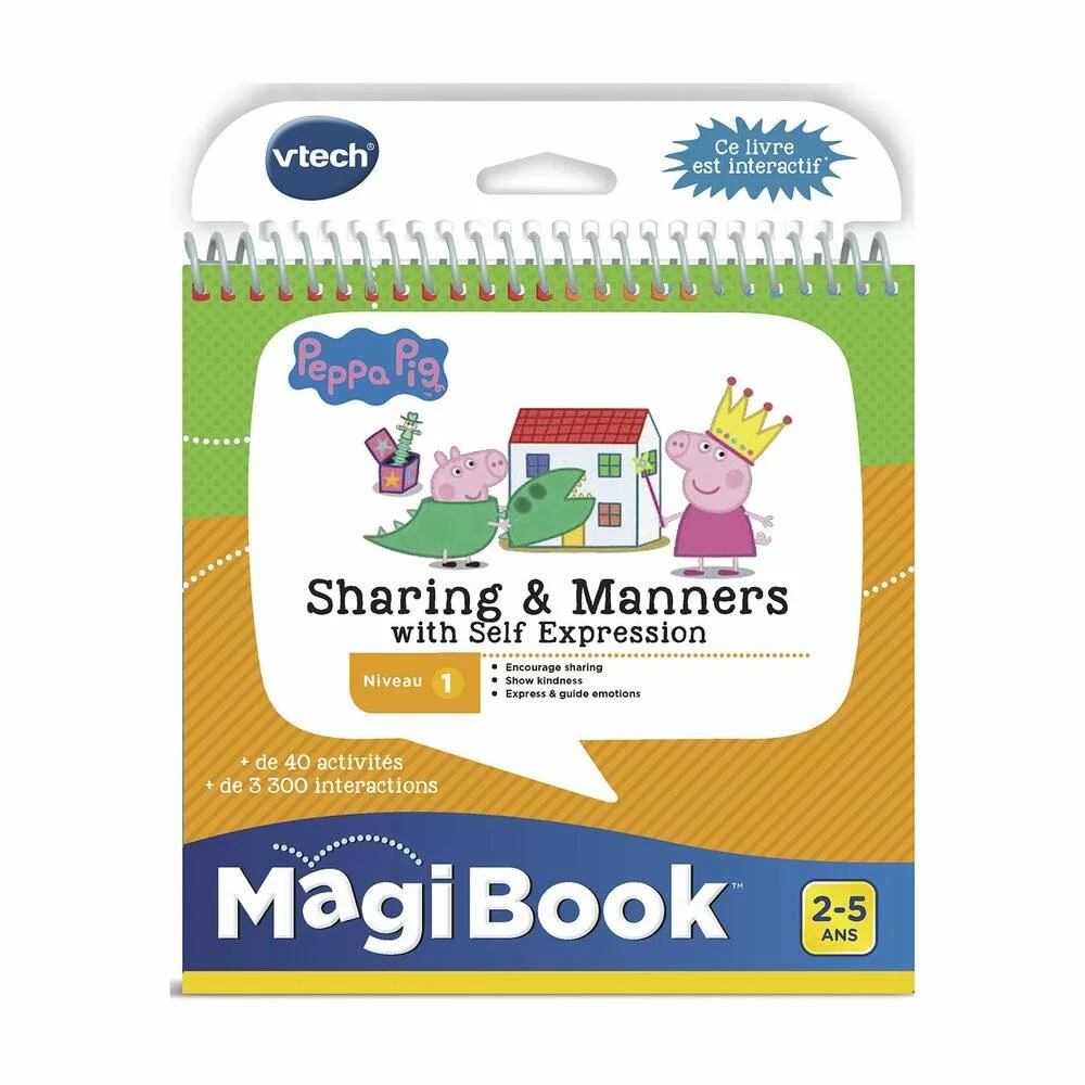 VTech LIVRE MAGIBOOK - PEPPA PIG