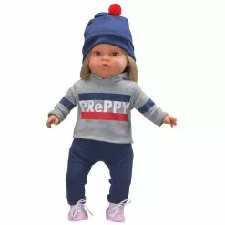 CERISE & CAPUCINE POUPEE CHARLOTTE 45 CM - THE PREPPY