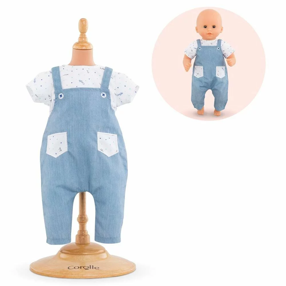 T- SHIRT & SALOPETTE 30 CM COROLLE VETEMENTS