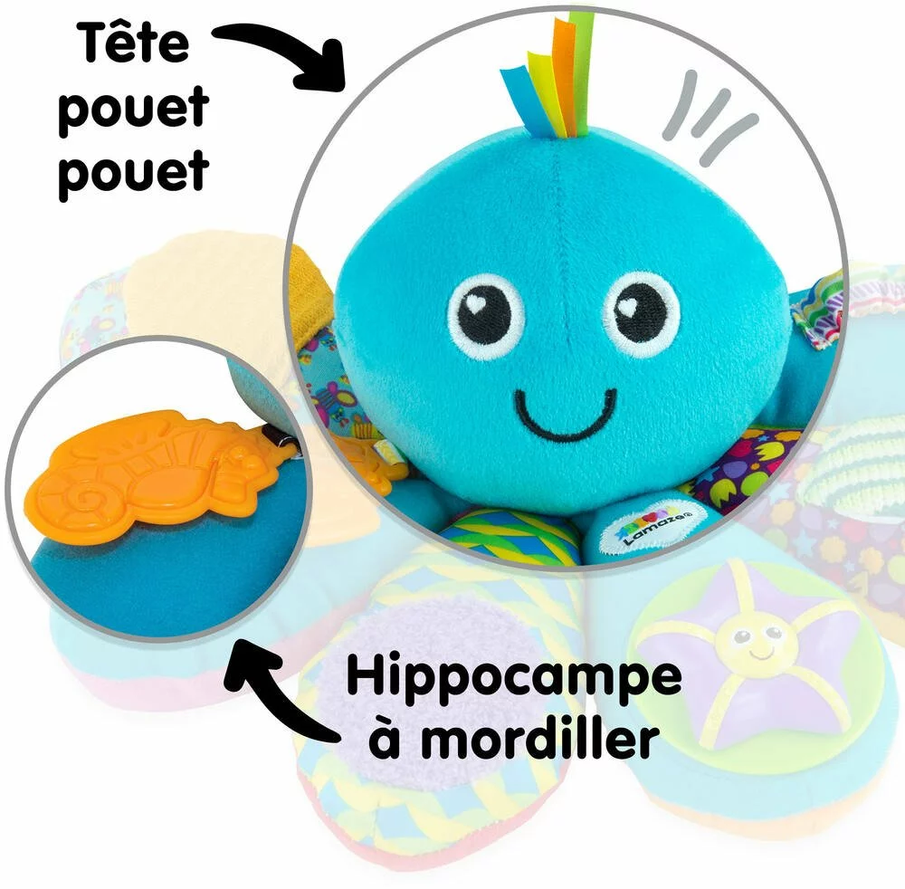 Lamaze PELUCHE PIEUVRE MULTI ACTIVITES - Image 4