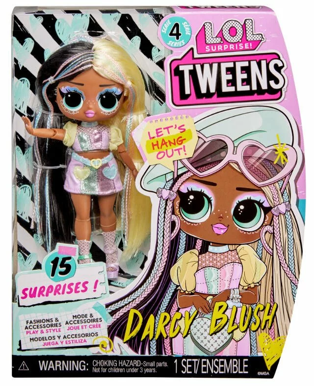 MGA Entertainment LOL SURPRISE - POUPEE TWEENS MANNEQUIN DARCY BLUSH - Image 3